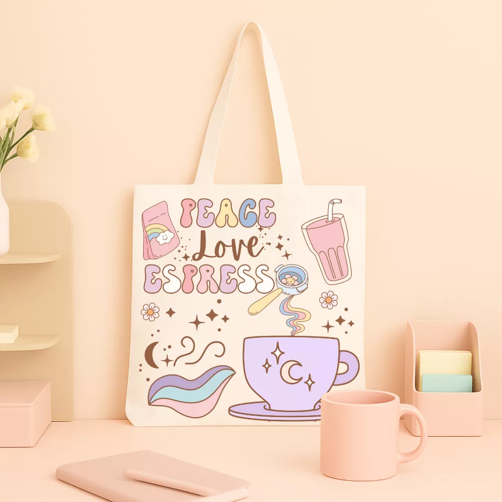 Cozy Coffee Vászontáska - Image 4