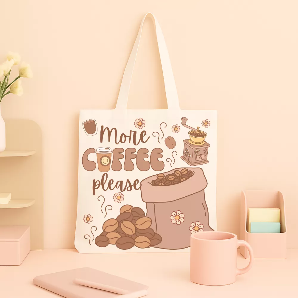 Morning Coffee Vászontáska - Image 4
