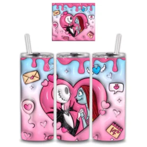 Blooming Hearts Alumínium Kulacs