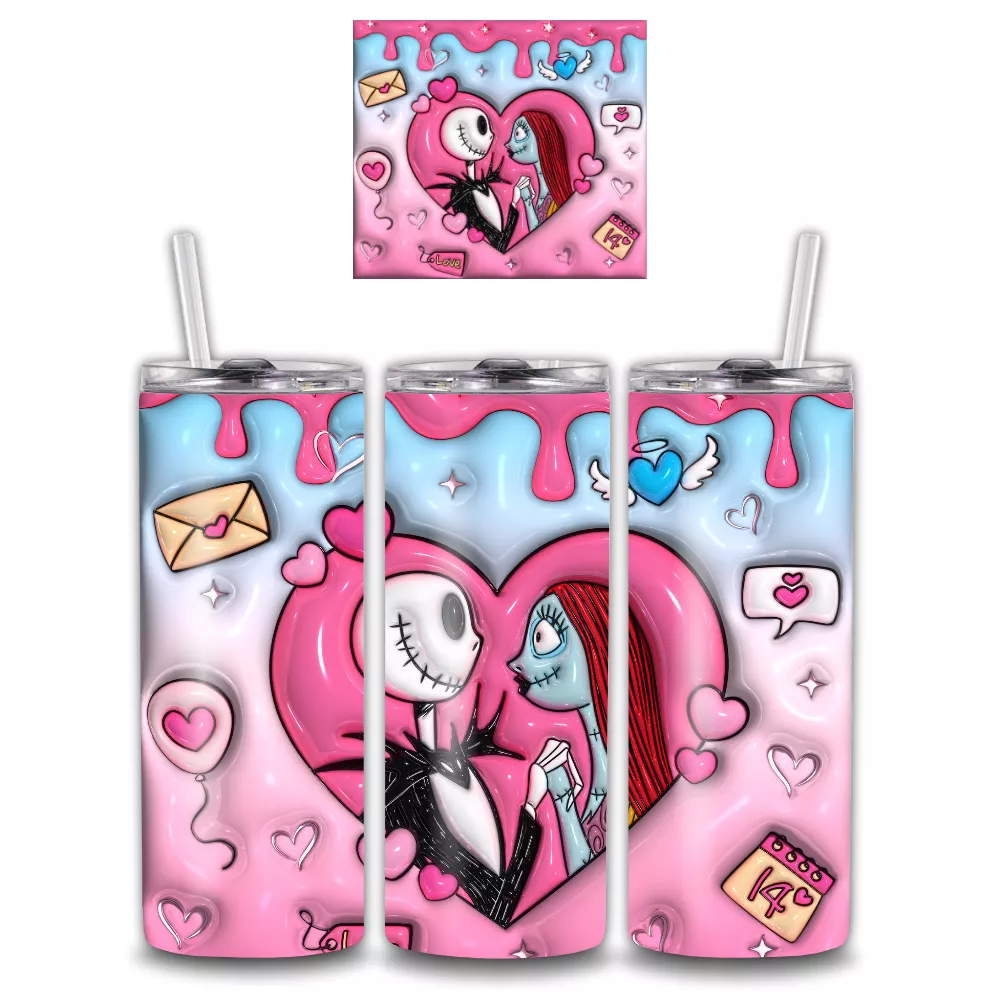 Blooming Hearts Alumínium Kulacs