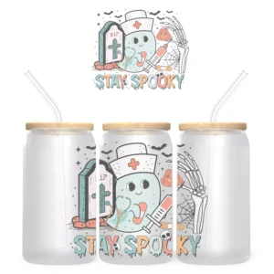 Cursed Nurse Bambuszfedeles Pohár