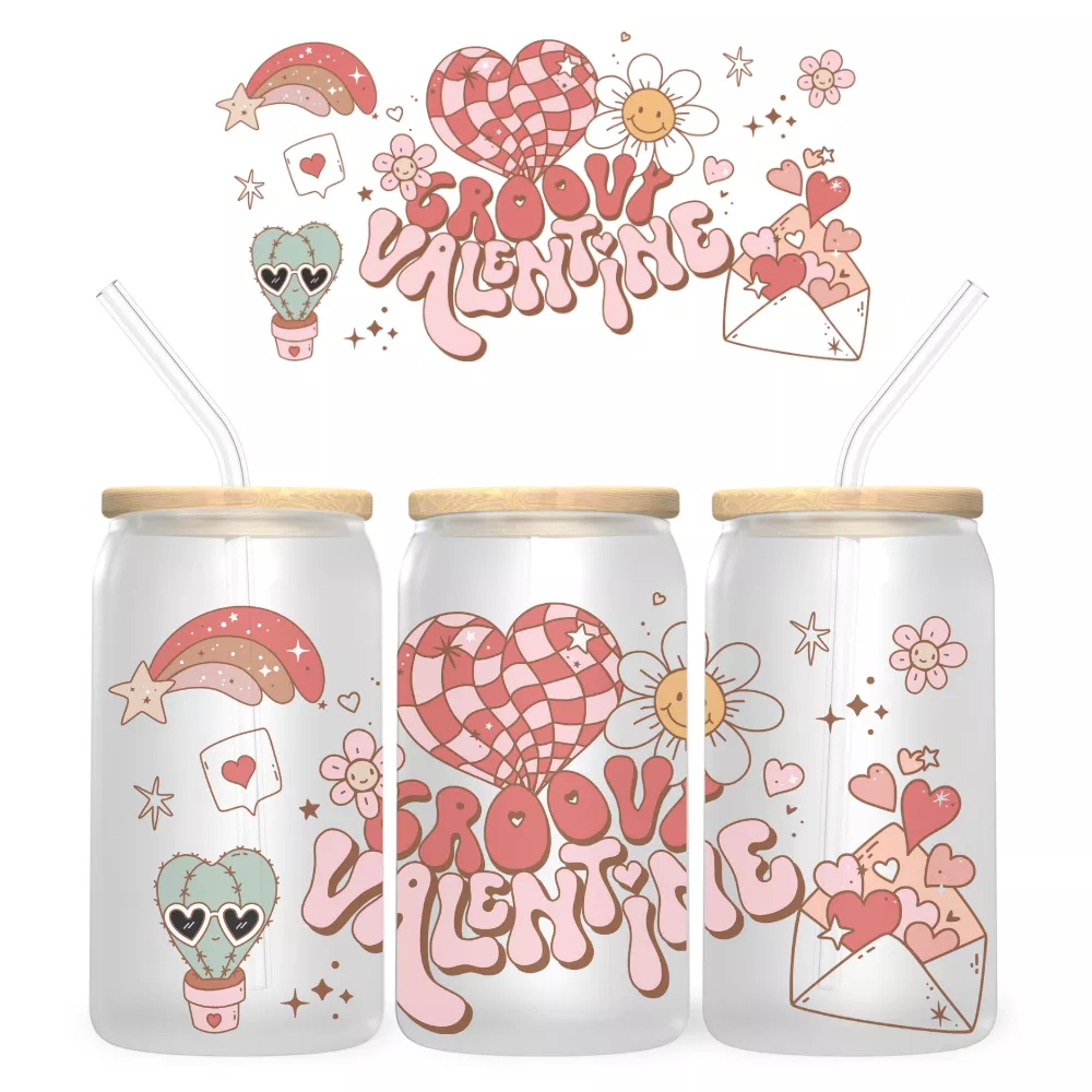 Groovy Valentine Bambuszfedeles Pohár