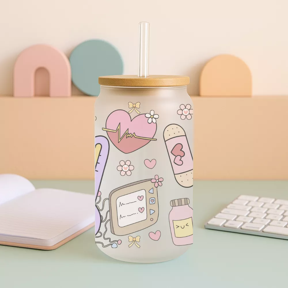 Kindness Nurse Bambuszfedeles Pohár - Image 3