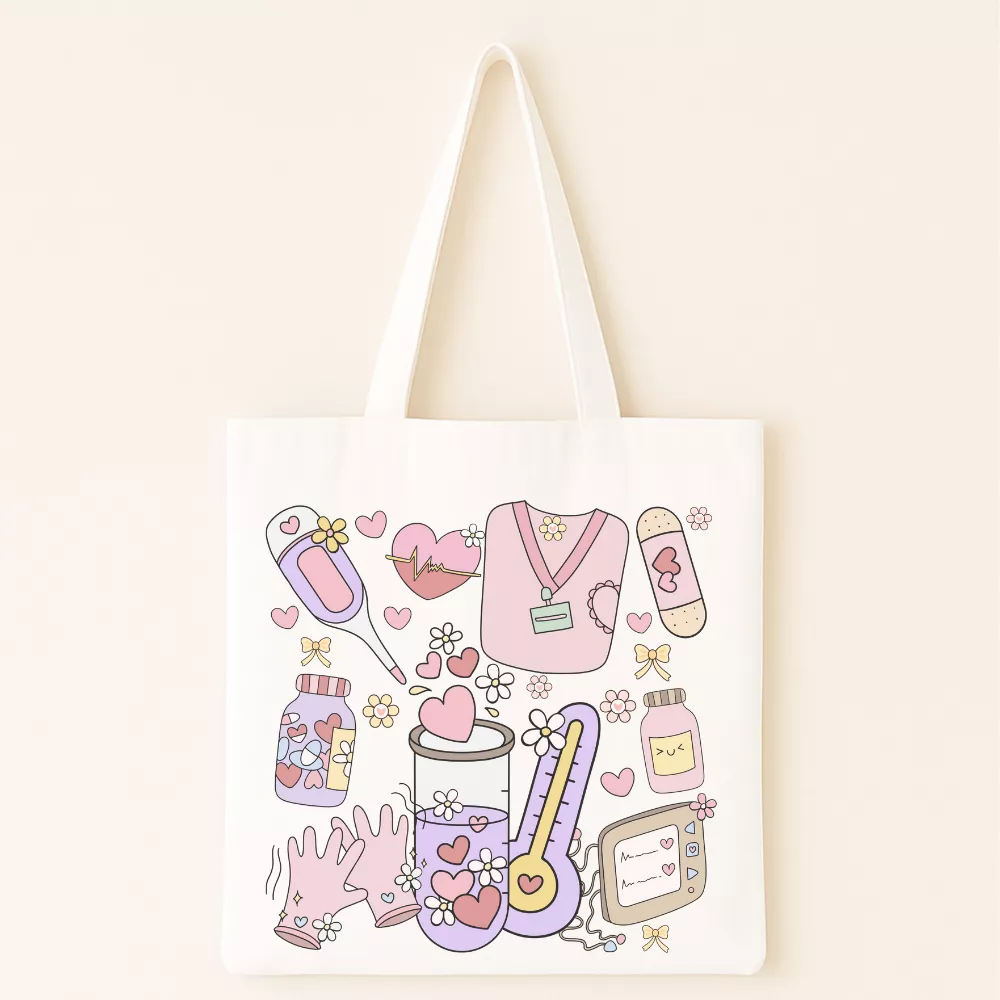 Kindness Nurse Vászontáska