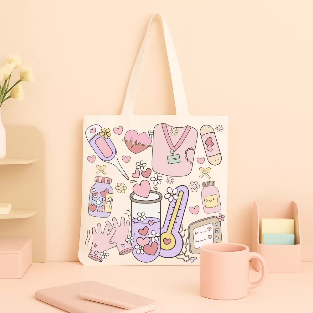 Kindness Nurse Vászontáska - Image 4