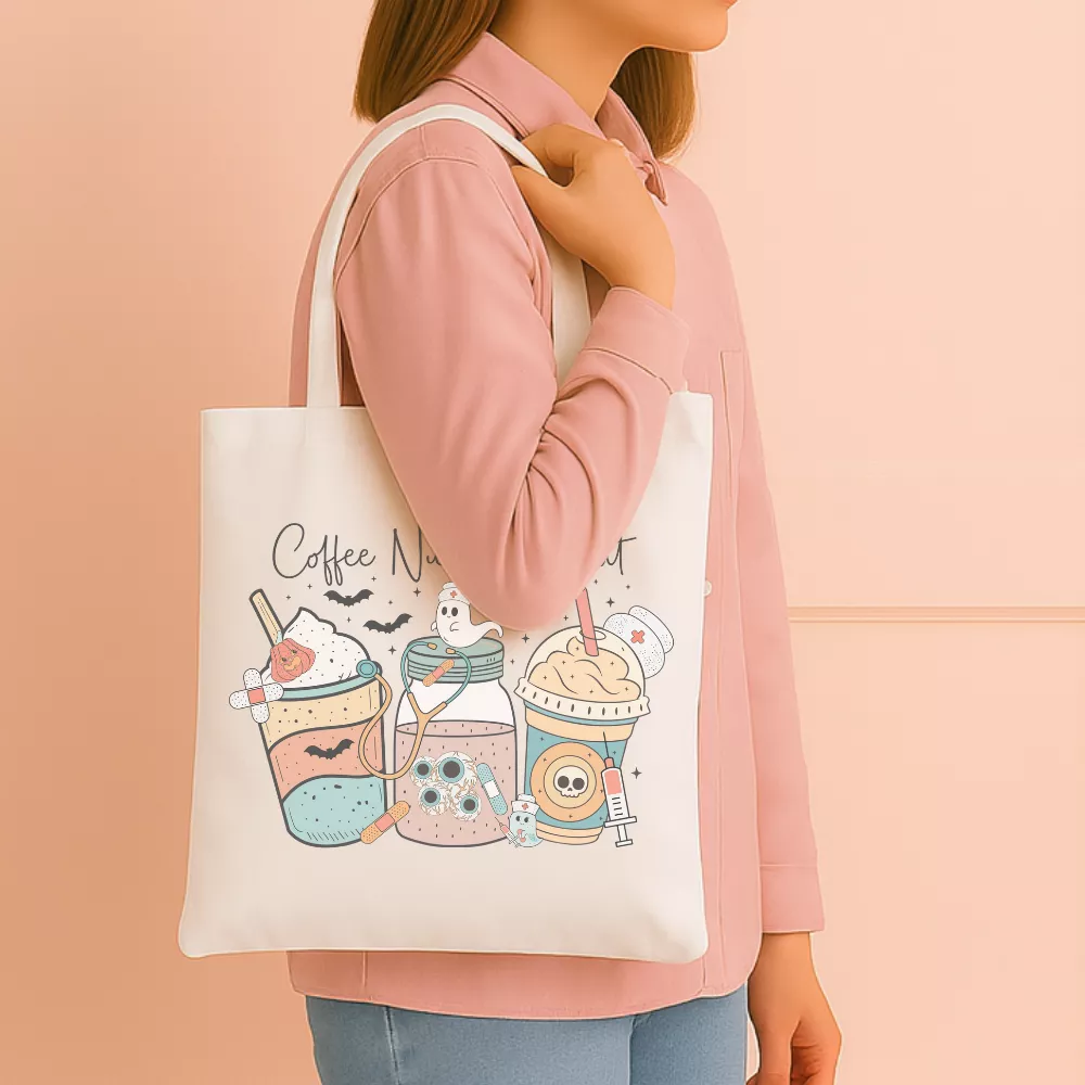 Spooky Nurse Vászontáska - Image 3