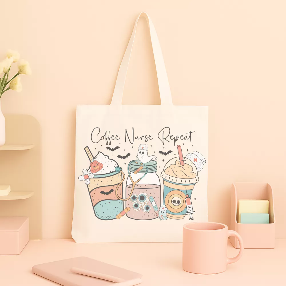 Spooky Nurse Vászontáska - Image 4