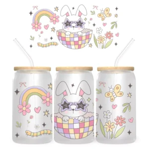 Bunny Basket Bambuszfedeles Pohár