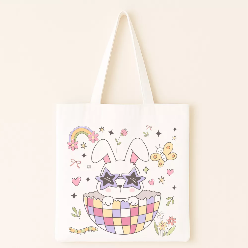 Bunny Basket Vászontáska