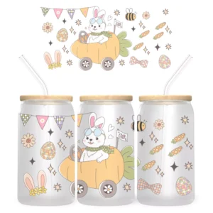 Bunny Hop Bambuszfedeles Pohár