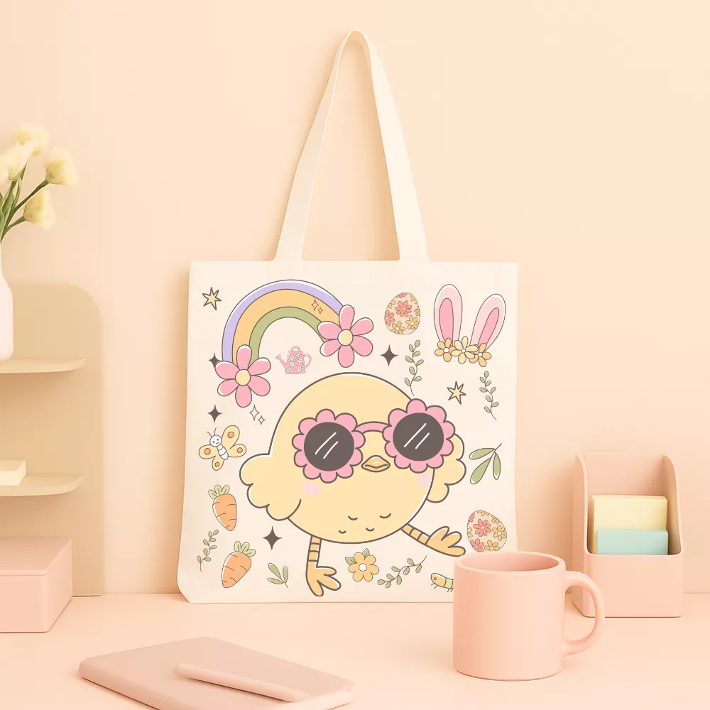 Chick Parade Vászontáska - Image 4