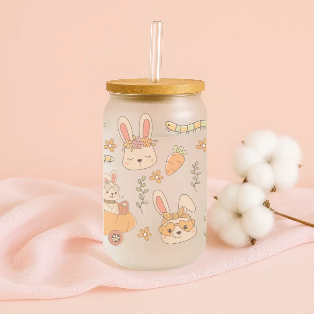 Easter Carrot Bambuszfedeles Pohár - Image 2