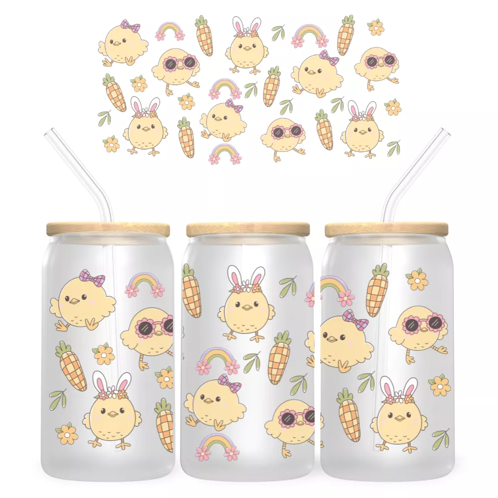 Easter Chick Bambuszfedeles Pohár