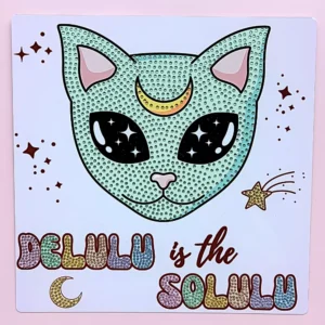 Bling Bling Spacecat Alumínium Kép