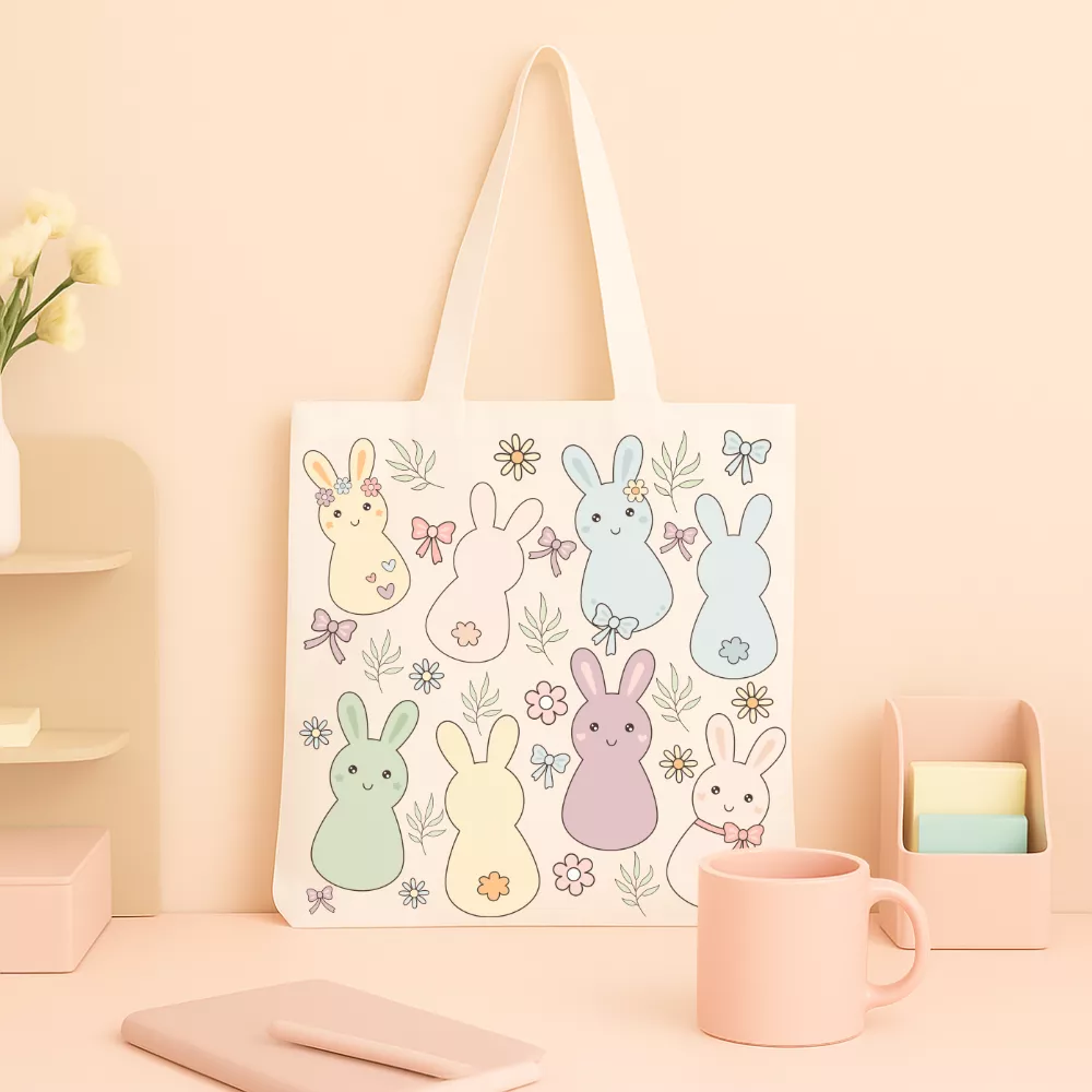 Easter Bunny Vászontáska - Image 4