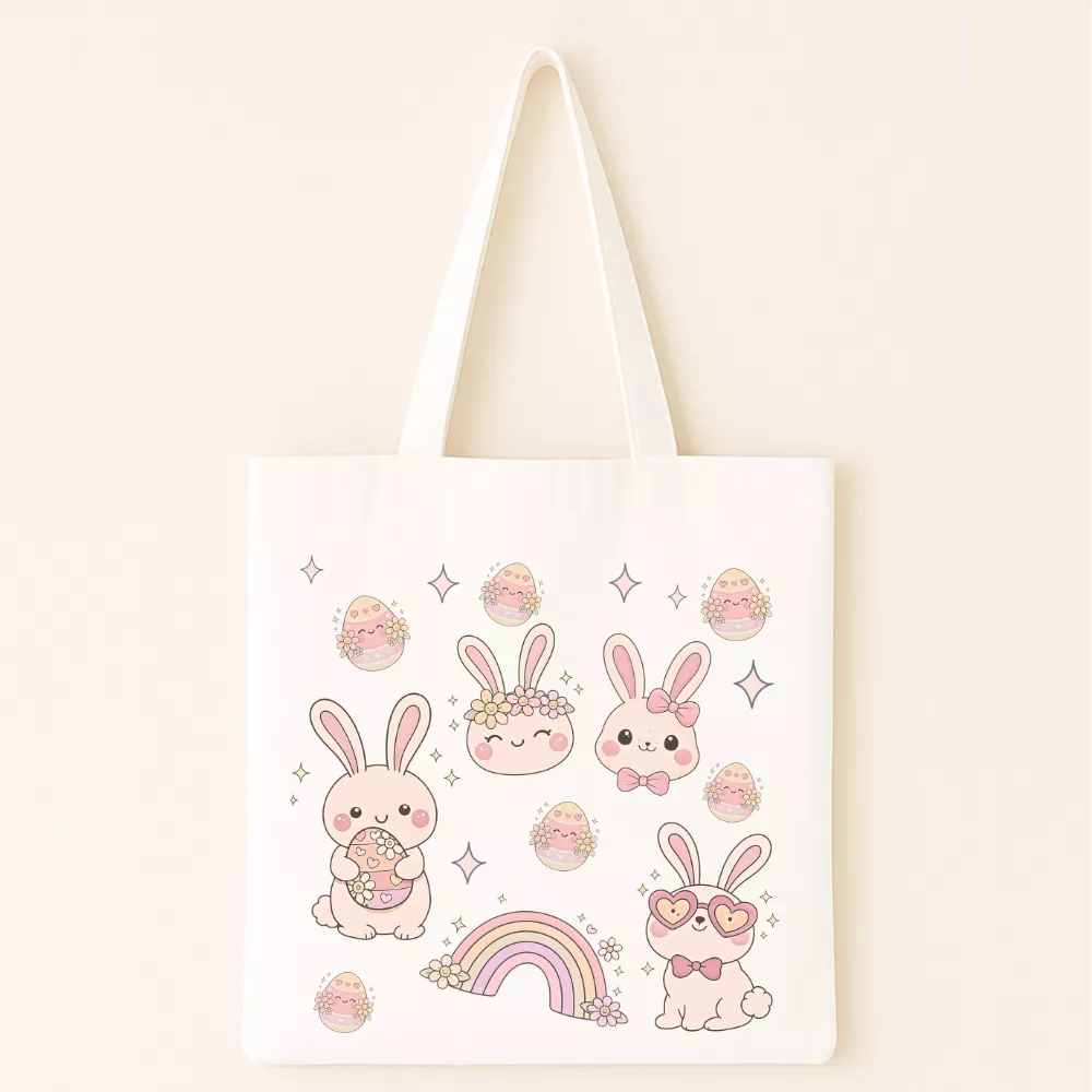 Happy Bunny Vászontáska