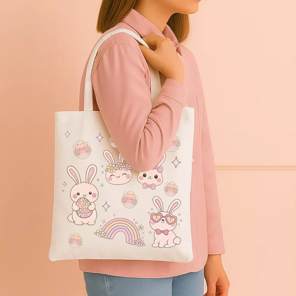 Happy Bunny Vászontáska - Image 3