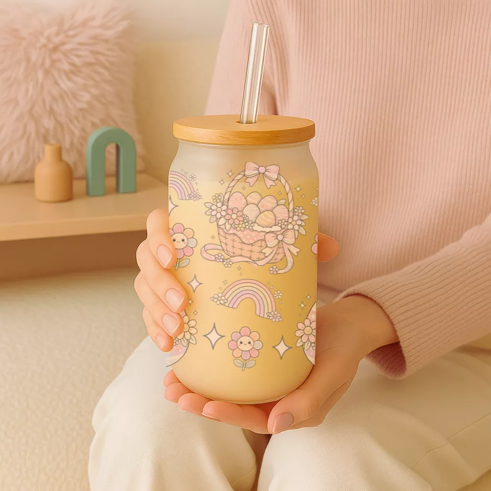 Happy Easter Bambuszfedeles Pohár - Image 3