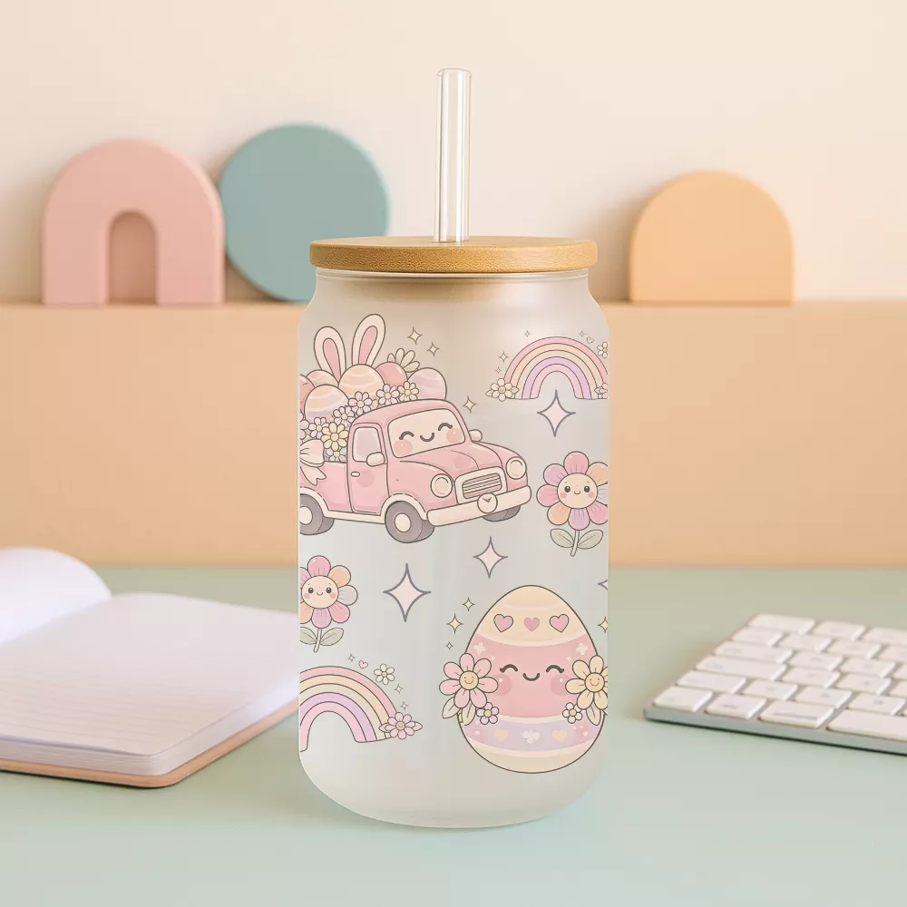 Happy Easter Bambuszfedeles Pohár - Image 4