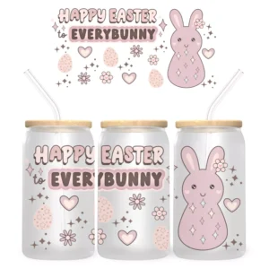 Spring Bunny Bambuszfedeles Pohár