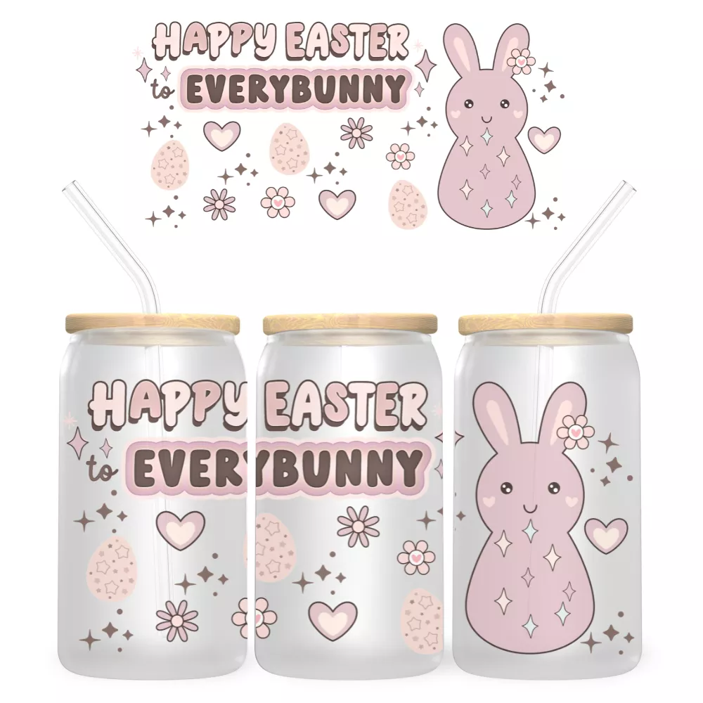 Spring Bunny Bambuszfedeles Pohár