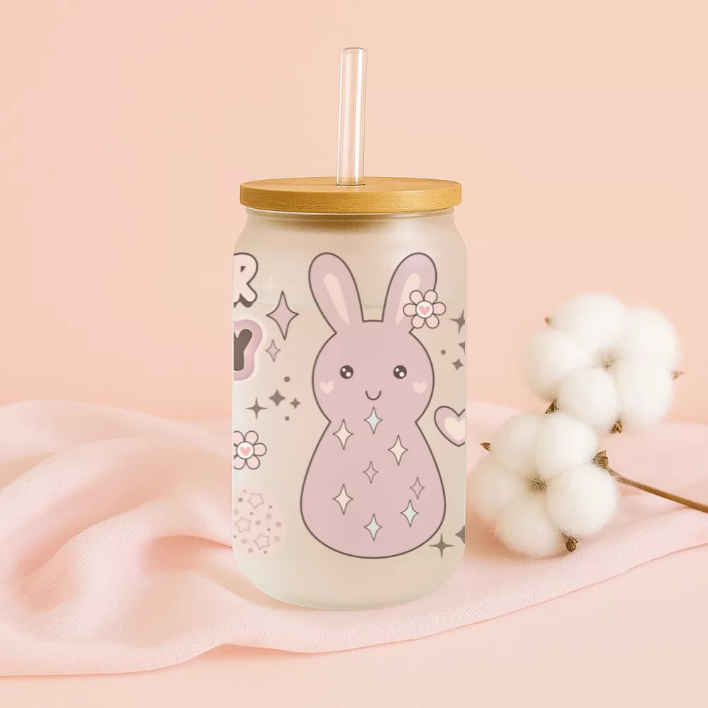 Spring Bunny Bambuszfedeles Pohár - Image 2