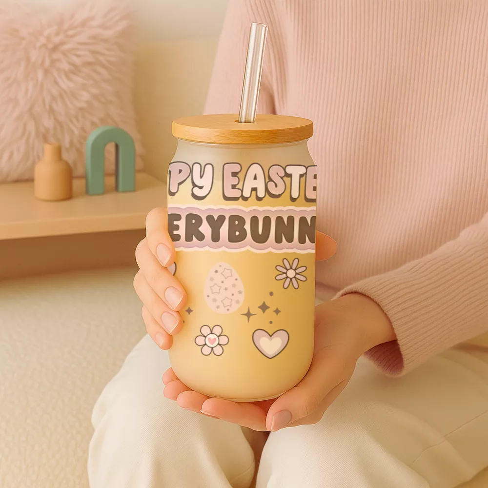 Spring Bunny Bambuszfedeles Pohár - Image 3