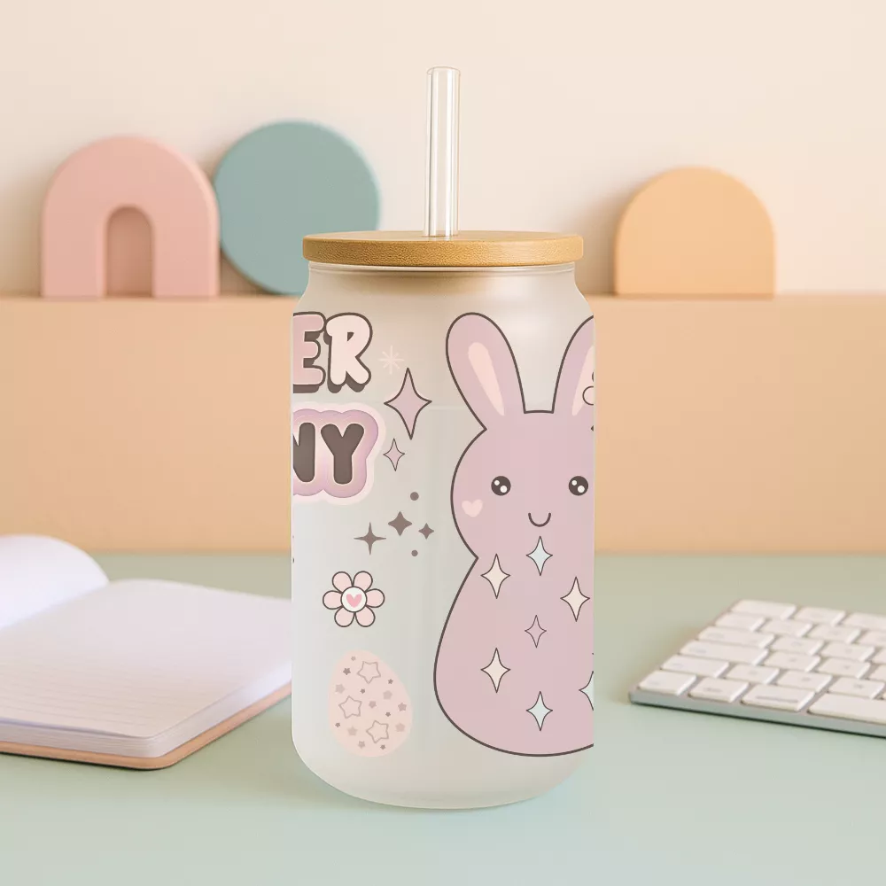 Spring Bunny Bambuszfedeles Pohár - Image 4