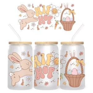 Sweet Bunny Bambuszfedeles Pohár