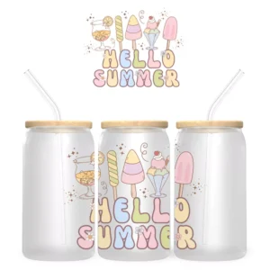 Azure Summer Bambuszfedeles Pohár