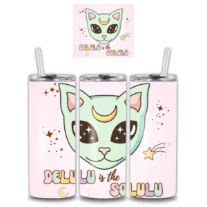 Bling & Match Spacecat Alumínium Kulacs
