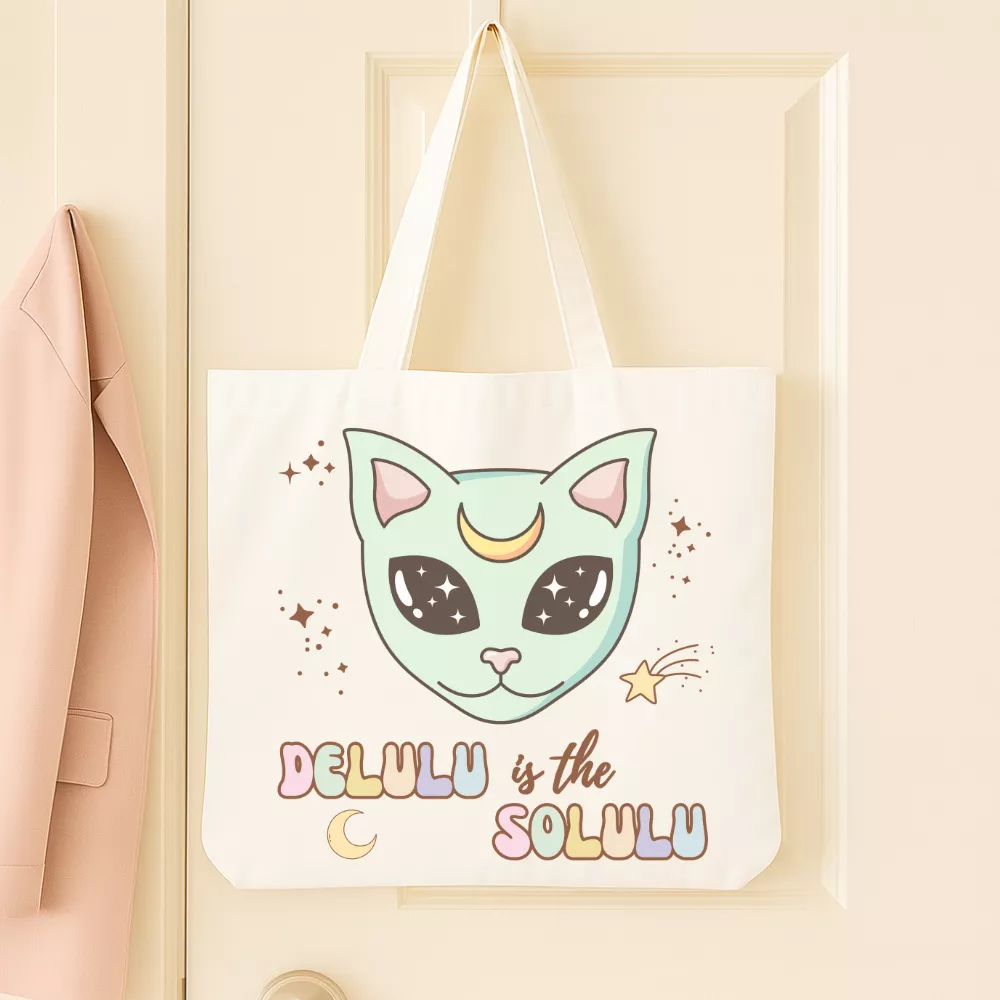 Bling & Match Spacecat Vászontáska - Image 3