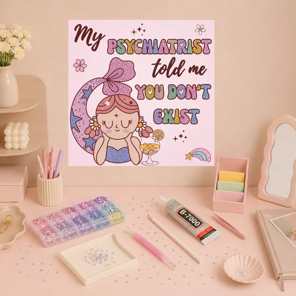 DIY Bling Bling Dreamworld Alumínium Kép - Image 3