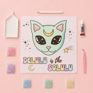 DIY Bling Bling Spacecat Alumínium Kép