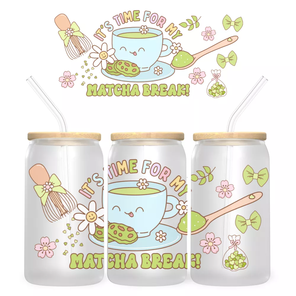 Matcha Dream Bambuszfedeles Pohár