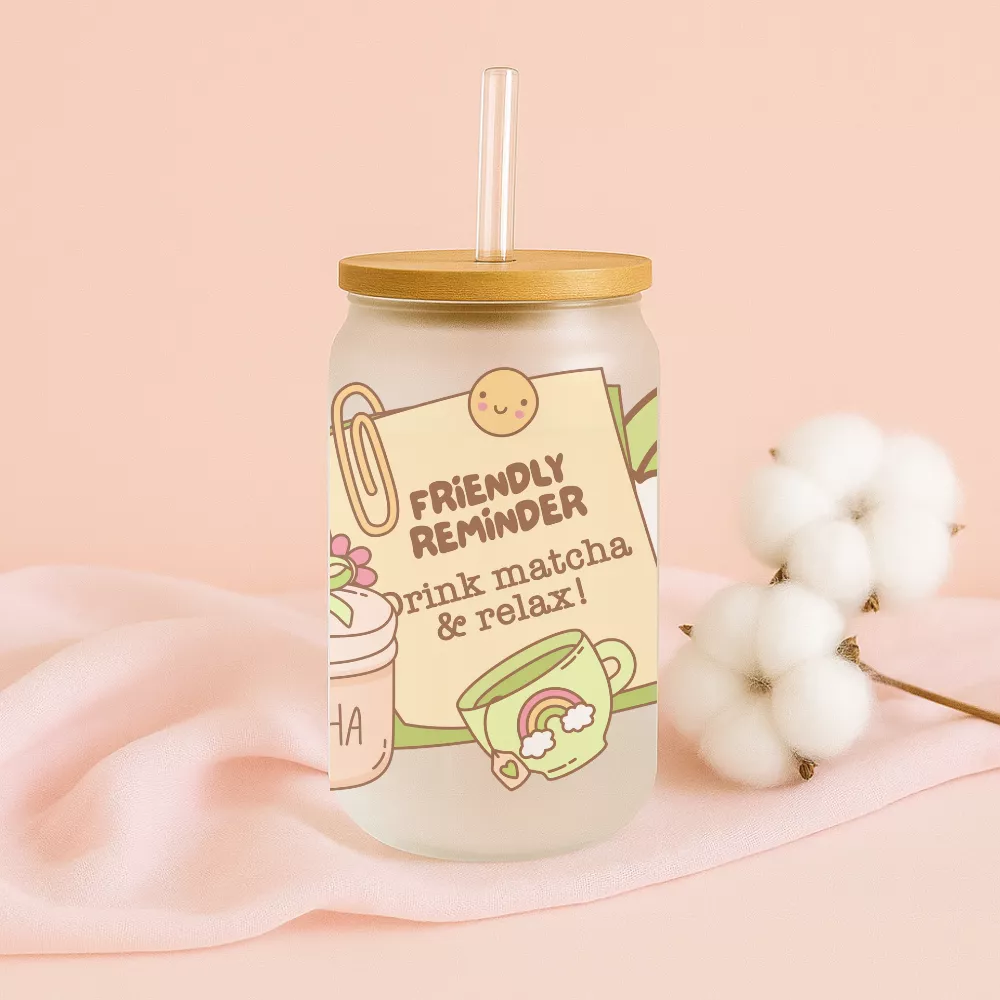 Matcha Energy Bambuszfedeles Pohár - Image 2
