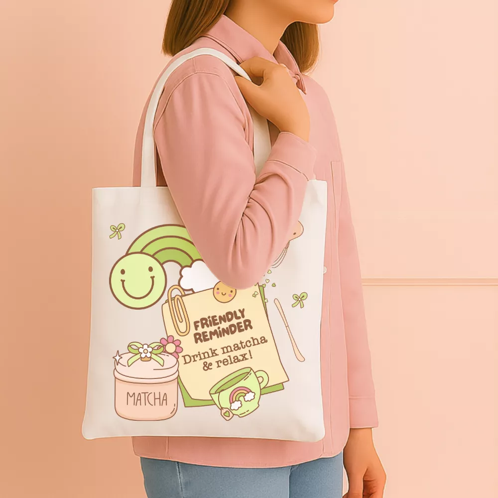 Matcha Energy Vászontáska - Image 3