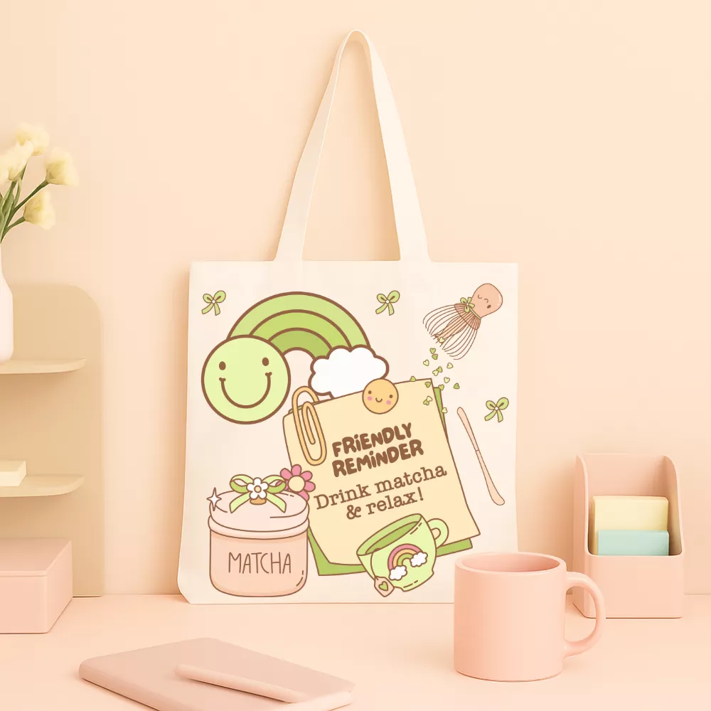 Matcha Energy Vászontáska - Image 4