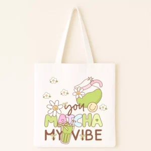 Matcha Glow Vászontáska