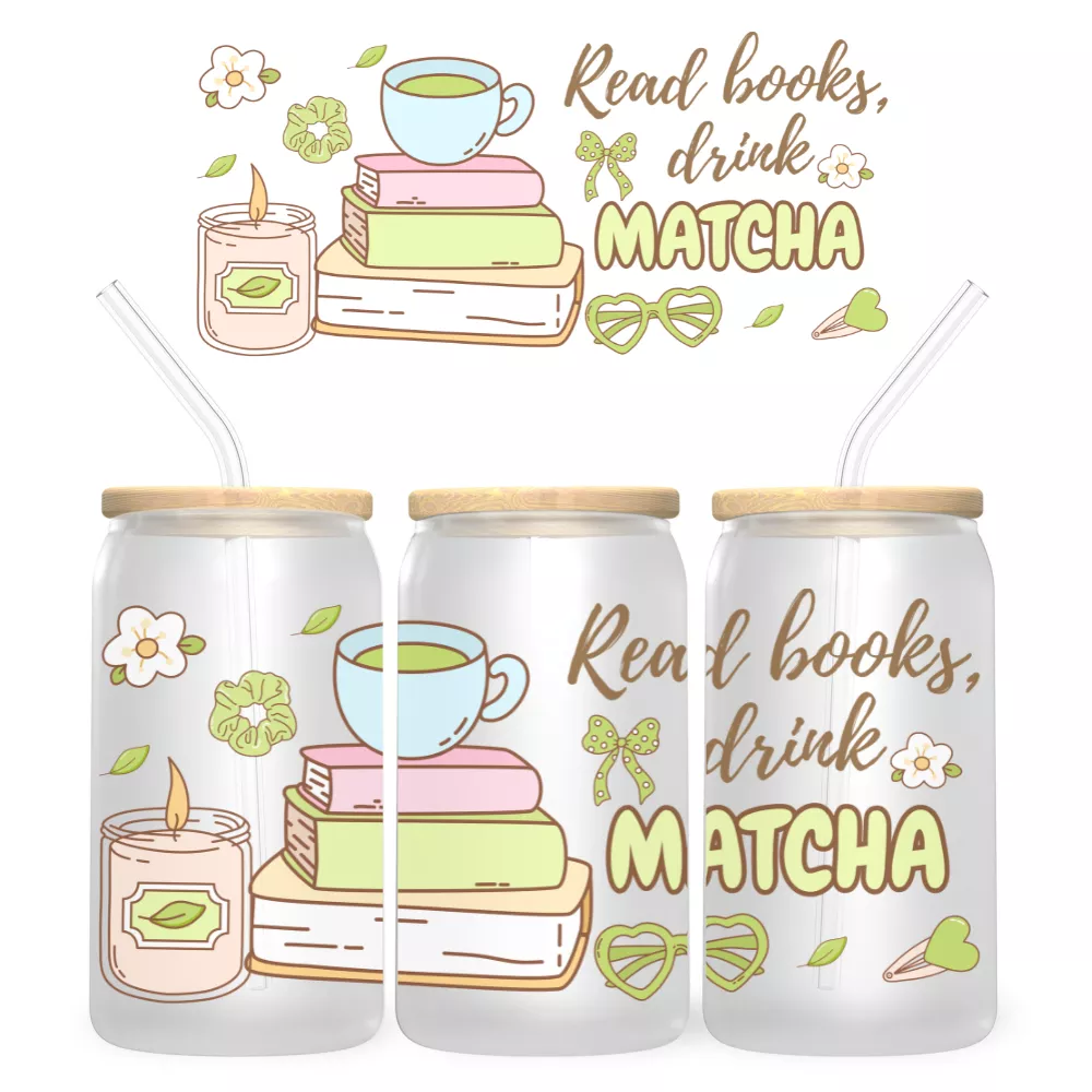 Matcha Happiness Bambuszfedeles Pohár