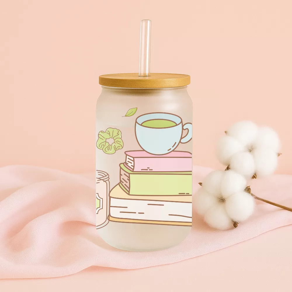 Matcha Happiness Bambuszfedeles Pohár - Image 2