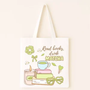 Matcha Happiness Vászontáska