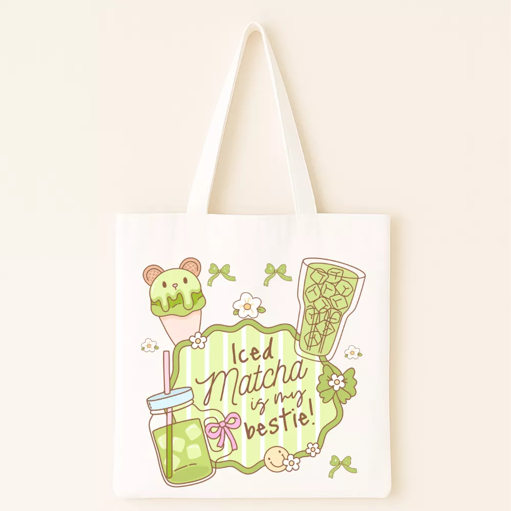 Matcha Magic Vászontáska