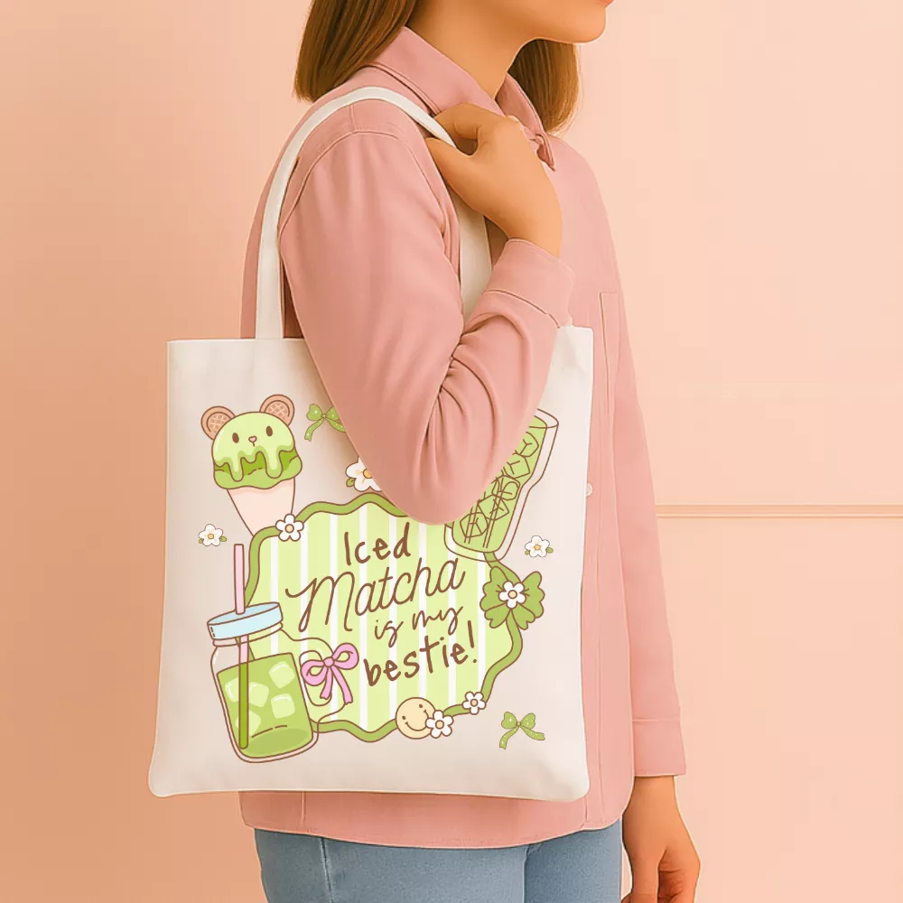 Matcha Magic Vászontáska - Image 3
